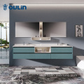 Modern design blue bathroom vanity cabinet for sale